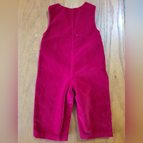 Baby Layette Sophie Dex Overalls, Red, Size 9 months, EUC - Picture 5 of 6